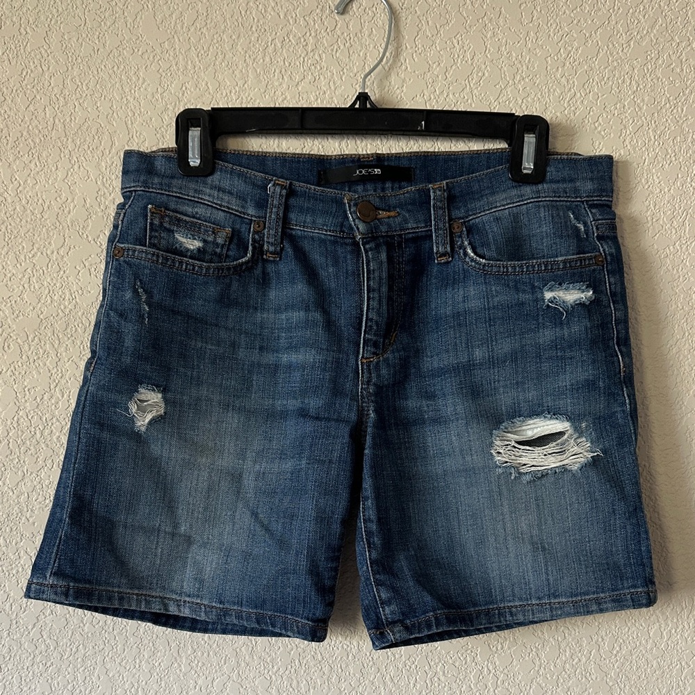 Joe's Jeans Dark Blue Denim Shorts
